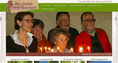 Desktop Screenshot of amisguidesbeaujolais.com